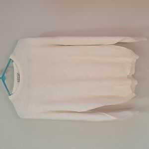 Vintage men's cream argyle crewneck sweater.  Area by Tag Made in USA size XL